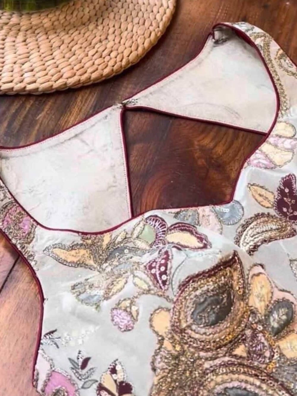 Embroidered Floral blouse